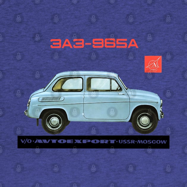 ZAZ 965 - Russian car ad by Throwback Motors